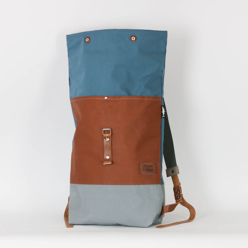 Rucksack Roll Top "Janno" • Petrol Rost